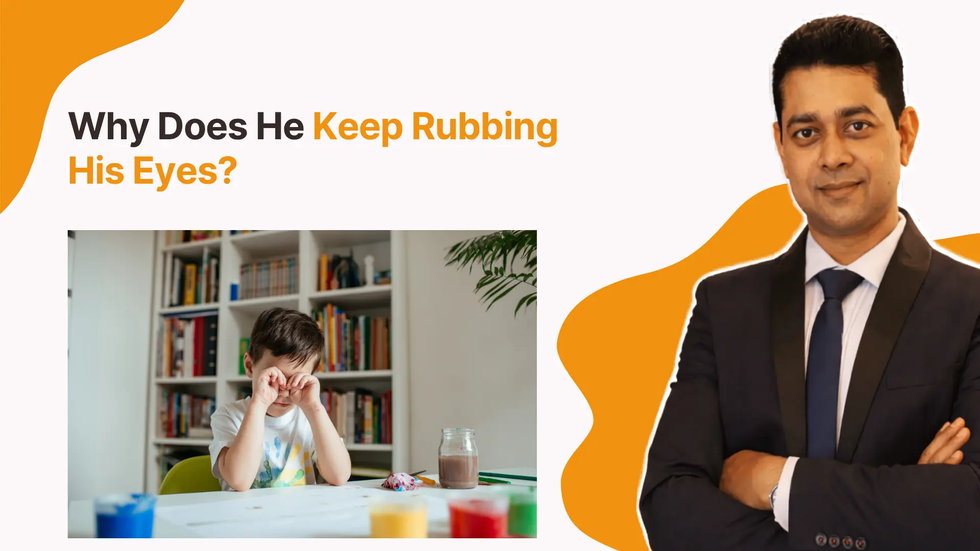Why Does He Keep Rubbing His Eyes? | SK Eye Hospital | General Ophthalmology Doctor in Gunjur